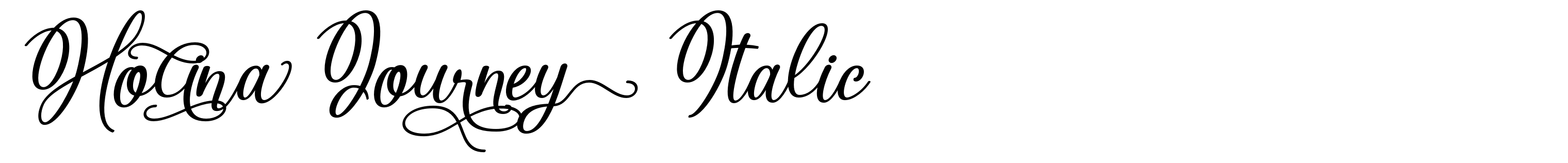 Holina Journey Italic